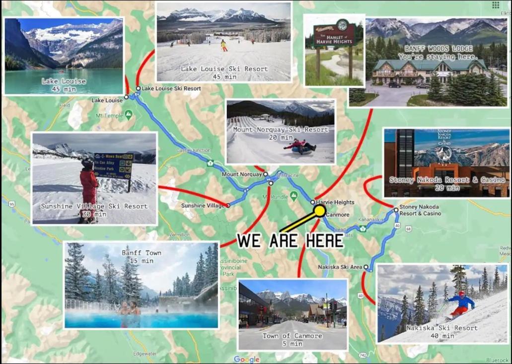 Mountainview -Privatechalet Sleep7- 5Min To Dt Vacation Home Canmore Ngoại thất bức ảnh